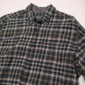 Eddie Bauer Polo T-Shirt Men’s X-Large Color Green Green Sleeve 100% Cotton